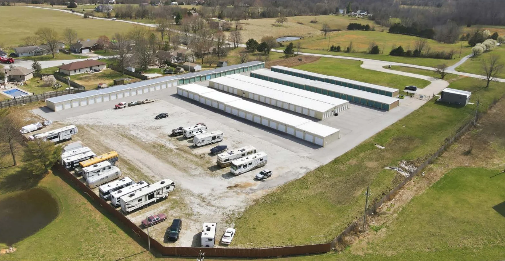 E. Farm Rd. 94 - drive-up units perspective